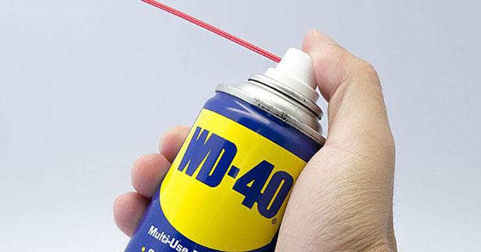 Use WD-40 fluids