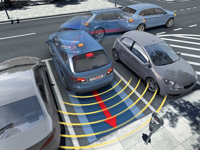 We select parking radar-electromagnetic or ultrasonic?