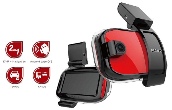 PAPAGO! GoSafe770 — регистратор с GPS навигатором на Android PAPAGO! GoSafe770 — регистратор с GPS навигатором на Android