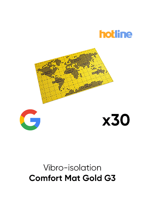 Vibro-isolation Comfort Mat Gold G3