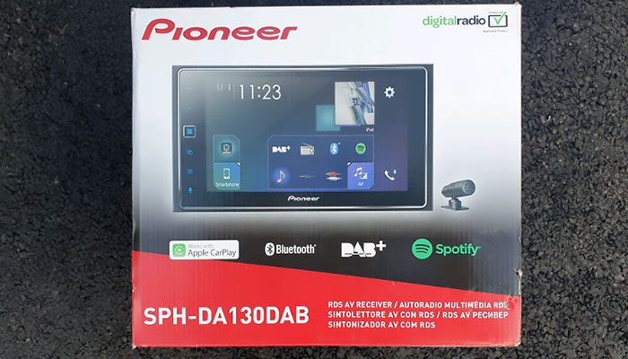 Overview of the Pioneer SPH-DA130DAB multimedia receiver