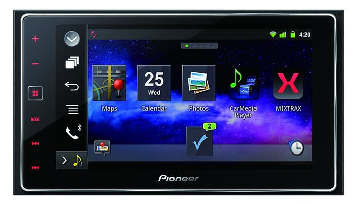 Overview of the multimedia receiver Pioneer SPH-DA130DAB