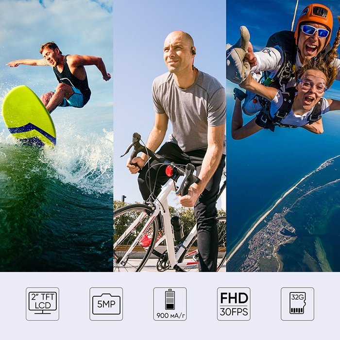 Benefits of the AIRON Simple Full HD Action Camera