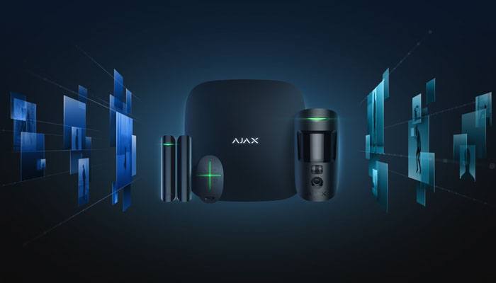 Бездротова сигналізація для будинку Ajax StarterKit Cam 