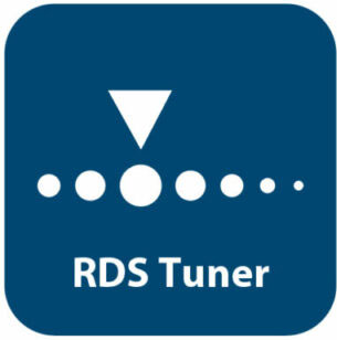 Built-in RDS tuner