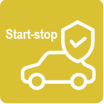 Especially for Start-Stop vehicles