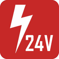 Operating voltage 24V