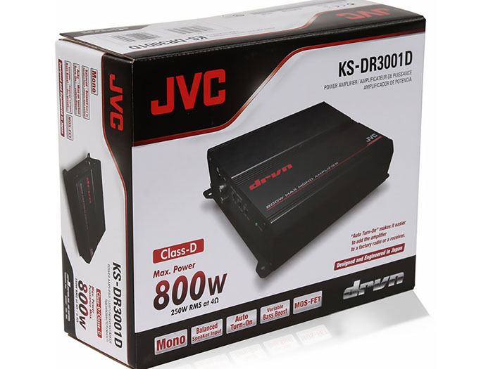 усилительно звука JVC KS-DR3001D