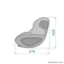 Розміри дитячого автомобільного крісла Maxi-Cosi Pearl 360