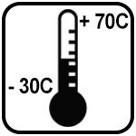 Wide operating temperature range