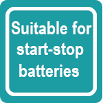 Compatible with start-stop battery