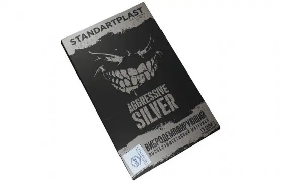 Вібропоглинаючий матеріал StP Aggressive Silver
