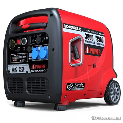 Інверторний генератор на бензині A-iPower SC4000iE-O