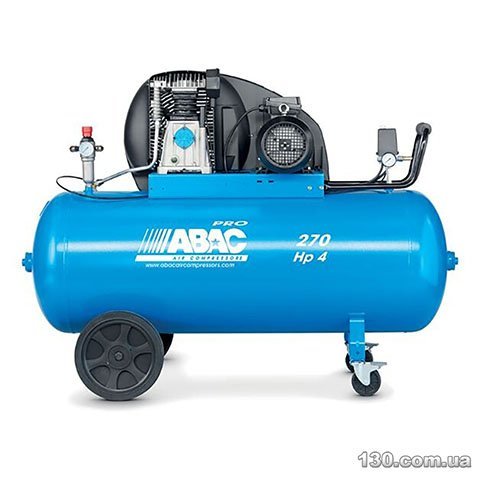 ABAC PRO A49B 270 CM4 — компрессор с ременным приводом и ресивером (4116000254)