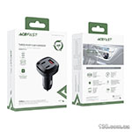 Автомобильное зарядное устройство ACEFAST B3 66W(USB-C+USB-C+USB-A) three-port metal car charger AFB3B