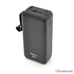 Повербанк ACL PW-53 80000 mAh, 4xUSB, Solar, ліхтар, 1, 4 kg, Black/White, Box