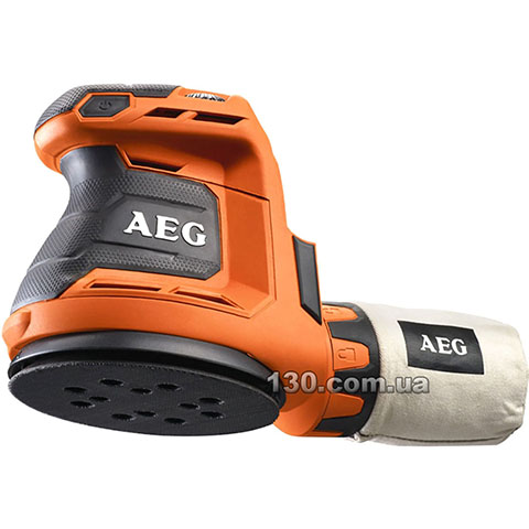 AEG BEX18-125-0 — шлифмашина аккумуляторная (без аккумулятора) эксцентриковая