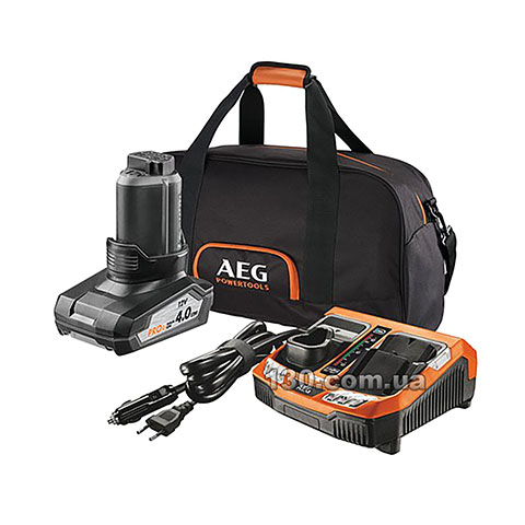 AEG SETL1240BLK — rechargeable set
