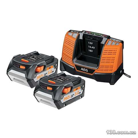 AEG SETLL1850BL — rechargeable set