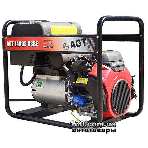 Gasoline generator AGT 14503 HSBE R16