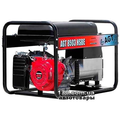 AGT 8503 HSBE — gasoline generator