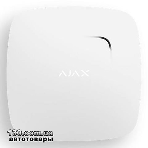 Wireless Smoke and Carbon Monoxide detector with Temperature Sensor AJAX FireProtect Plus White