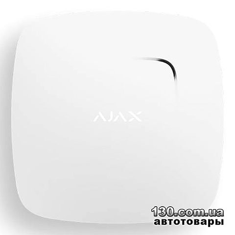 Wireless Smoke Detector with Temperature Sensor AJAX FireProtect White