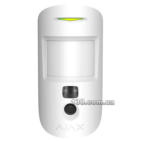AJAX MotionCam White — беспроводной датчик движения с фотофиксацией
