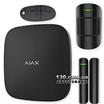 Бездротова GSM сигналізація для дому / квартири AJAX StarterKit Black (7563.00.BL1)