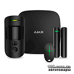 Wireless GSM Home Alarm System AJAX StarterKit Cam Plus Black