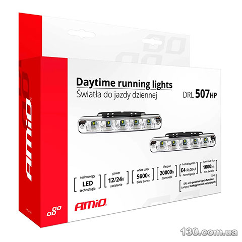 Daytime running lamp (DRL) AMiO 507HP (01523)