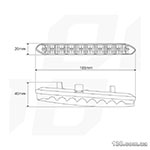 Daytime running lamp (DRL) AMiO DRL 810 ver.2 (01266)