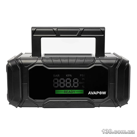 Автономний пуско-зарядний пристрій (джамп-стартер) AVAPOW JSNAP6 4000A 74,0Wh/20000mAh