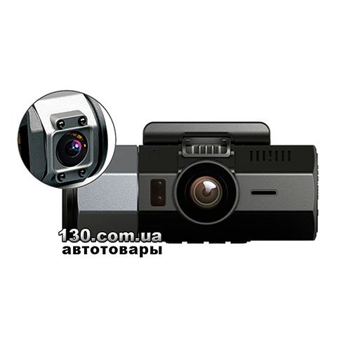 AXPER Duo — автомобильный видеорегистратор с GPS, дисплеем, салонной камерой и магнитным креплением