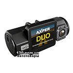 Автомобильный видеорегистратор AXPER Duo с GPS, дисплеем, салонной камерой и магнитным креплением