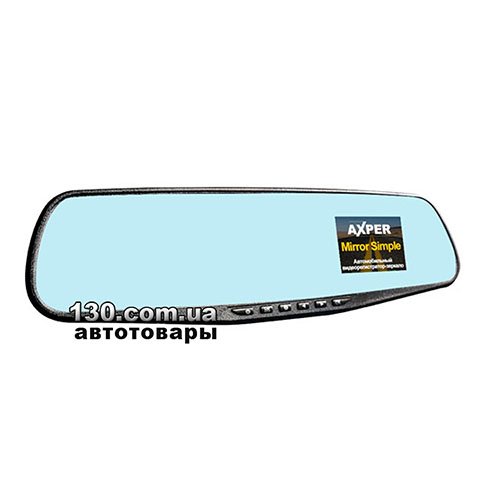 AXPER Mirror Simple — дзеркало з відеореєстратором з дисплеєм 2,8"