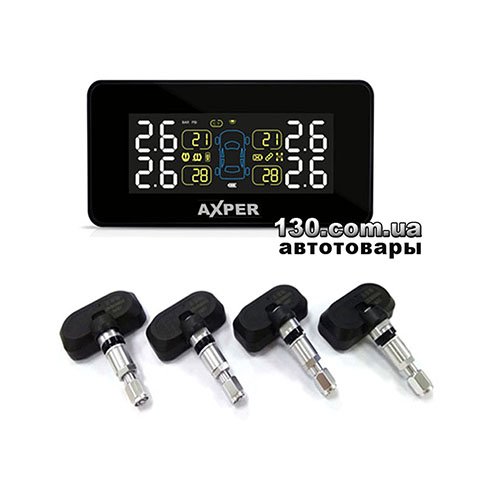 AXPER TPMS Control — система контроля давления в шинах с беспроводным дисплеем на солнечных батареях