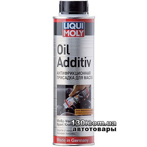 Liqui Moly Mos2 Oil Additiv — присадка 0,3 л антифрикционная