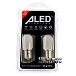 Led-light headlamp Aled 1157 (P21W/5W) Red