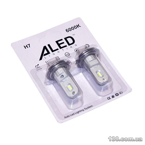 Aled H7 6000K 12W H7A01 — led-light headlamps