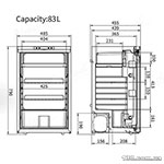 Auto-refrigerator with compressor Alpicool R85AP