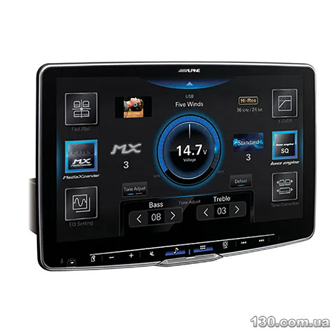 Alpine ILX-F115D — медиа-станция с Bluetooth