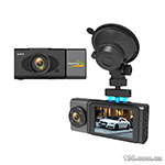 Автомобильный видеорегистратор Aspiring Alibi 8 Dual с WDR, Wi-Fi, дисплеем и двумя камерами