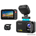 Car DVR Aspiring Expert 9 Speedcam, WI-FI, GPS, 2K, 2 cameras
