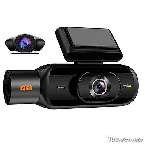 Автомобильный видеорегистратор Aspiring Griffon 2 Wi-Fi 4K, 3 channels
