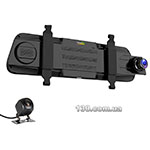 Дзеркало з відеореєстратором Aspiring MAXI 2 Speedcam накладне, з двома камерами, Wi-Fi, GPS, ADAS і дисплеєм 9,66"