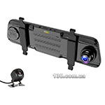 Дзеркало з відеореєстратором Aspiring MAXI 2 Speedcam накладне, з двома камерами, Wi-Fi, GPS, ADAS і дисплеєм 9,66"