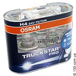 Автомобильная галогеновая лампа OSRAM H4 (64196TSP-HCB) TruckStar Pro для грузовых автомобилей
