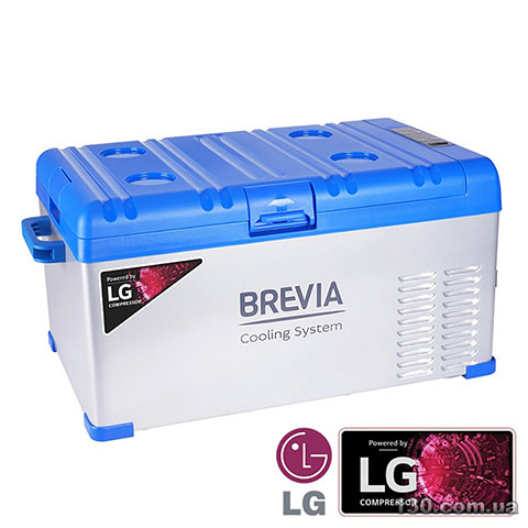 BREVIA 22405 25 l — auto-refrigerator with compressor