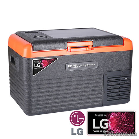 Автохолодильник компресорний BREVIA 22515 30 л (Компресор LG)